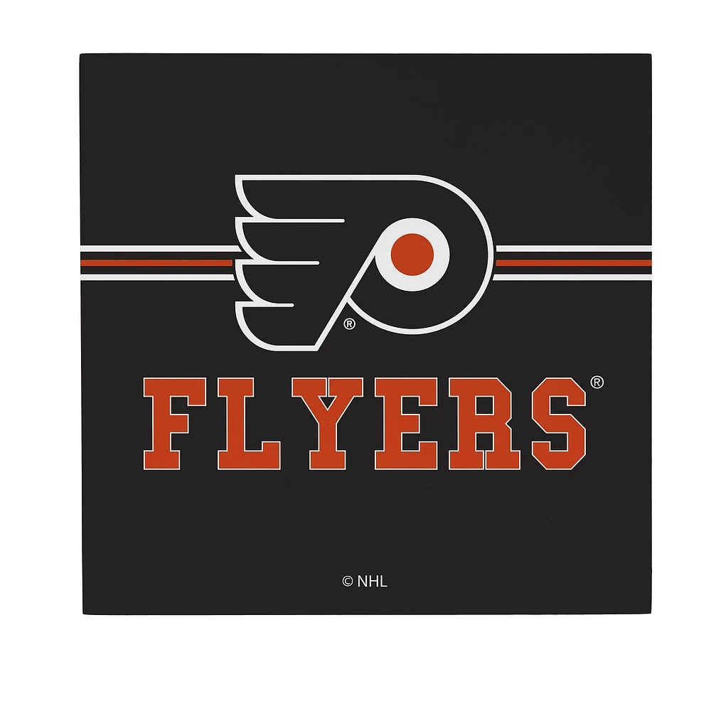 Philadelphia Flyers 12" x 12" Wood Wall Sign