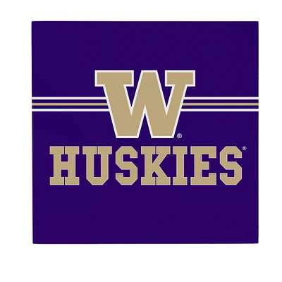 Washington Huskies 12" x 12" Wood Wall Sign