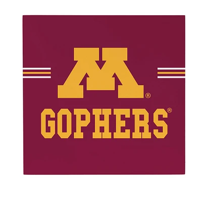 Minnesota Golden Gophers 12" x 12" Wood Wall Sign