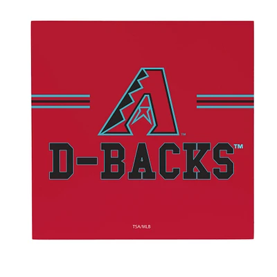 Arizona Diamondbacks 12" x 12" Wood Wall Sign