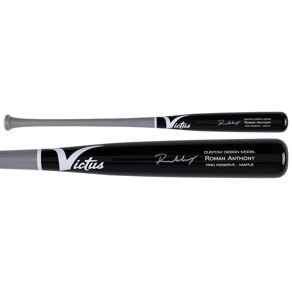 Roman Anthony Boston Red Sox Autographed Victus Game Model Bat