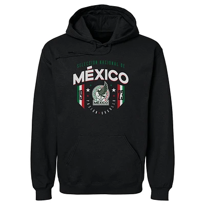 Men's 500 Level Black Mexico National Team 1923 Pullover Hoodie