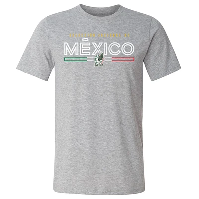 Men's 500 Level Heather Gray Mexico National Team Inline T-Shirt