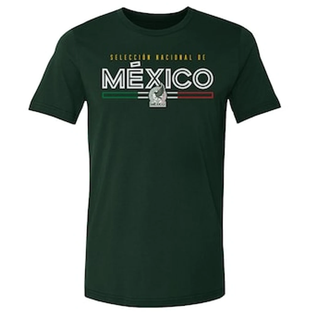 Men's 500 Level Forest Green Mexico National Team Inline T-Shirt
