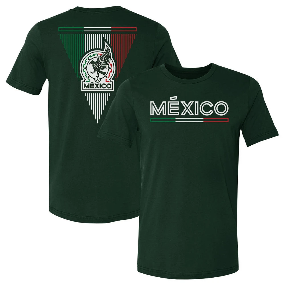Men's 500 Level Forest Green Mexico National Team Inline F&B T-Shirt