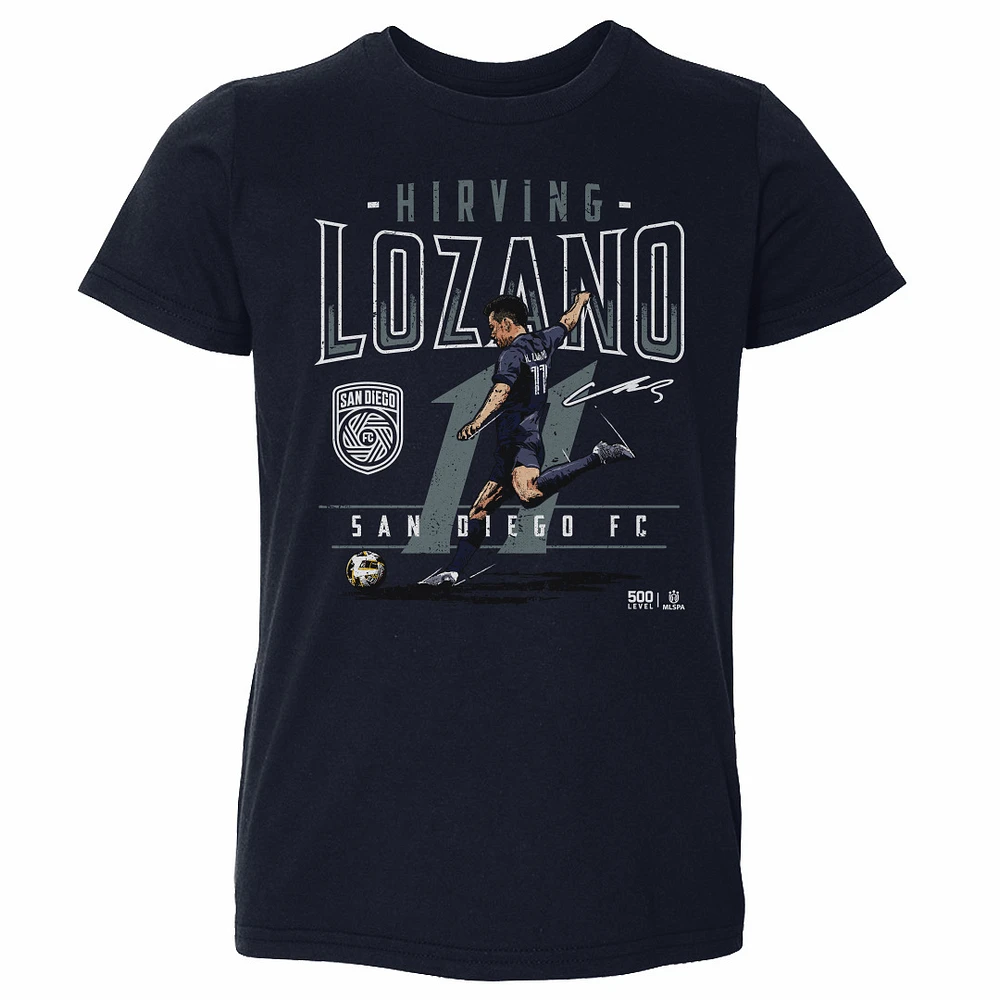 Toddler 500 Level Hirving Lozano Navy San Diego FC Feature T-Shirt