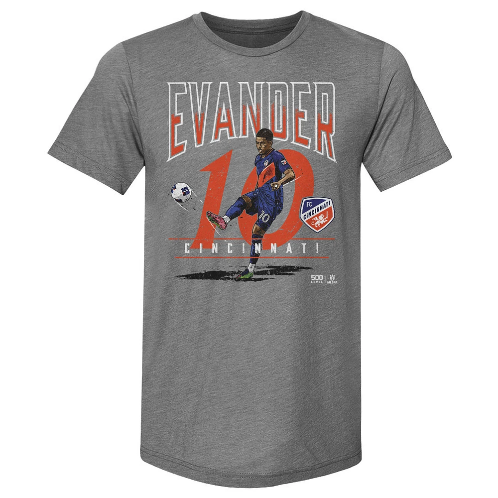 Men's 500 Level Evander FC Cincinnati Feature Premium Tri-Blend T-Shirt