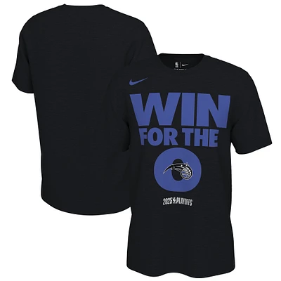 Unisex Nike Black Orlando Magic 2025 NBA Playoffs On-Court Mantra T-Shirt