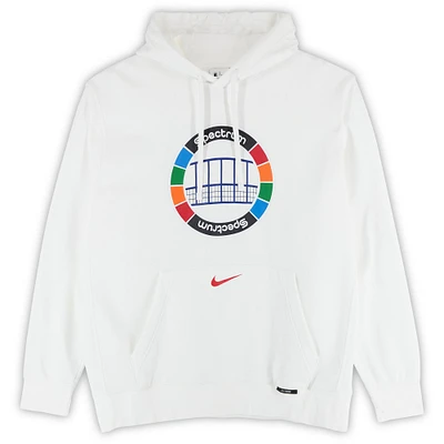 Philadelphia 76ers Team-Issued White City Hoodie from the 2024-25 NBA Season