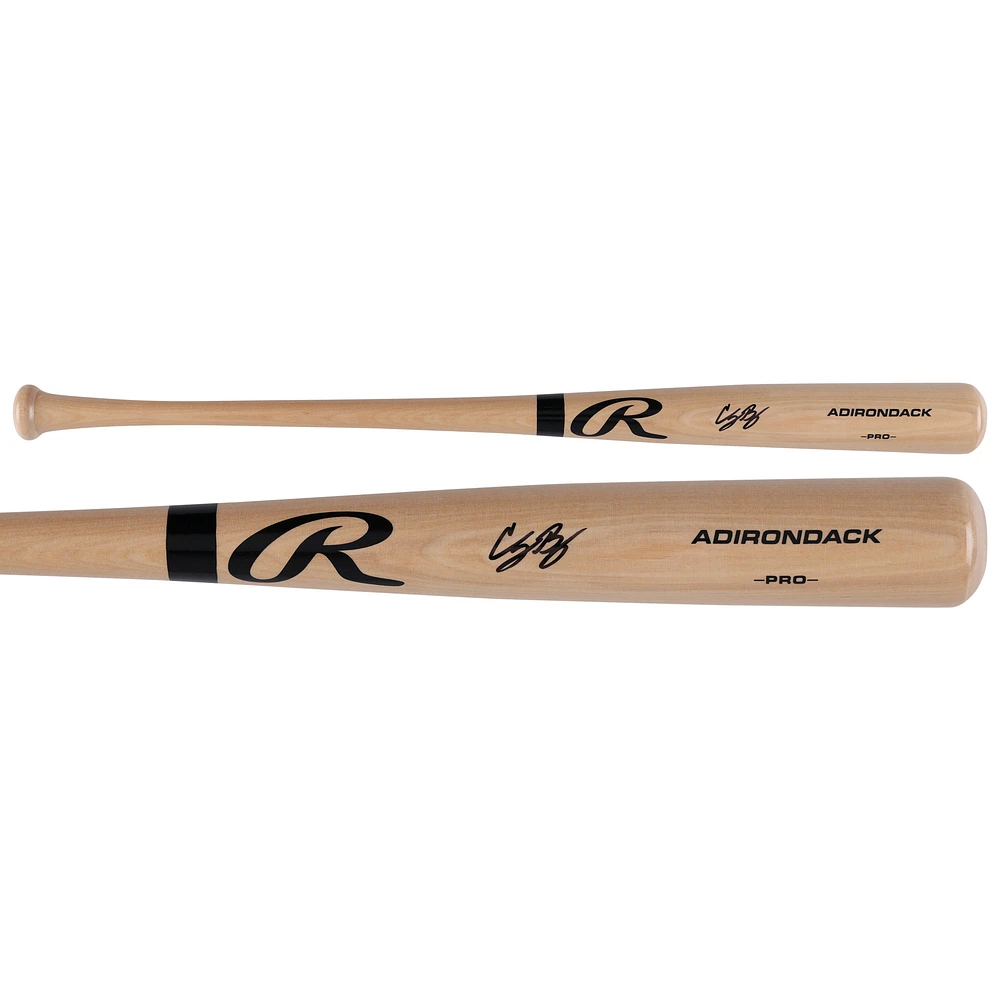 Cody Bellinger New York Yankees Autographed Blonde Rawlings Pro Bat
