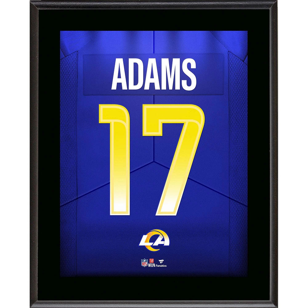 Davante Adams Los Angeles Rams 10.5" x 13" Jersey Number Sublimated Player Plaque