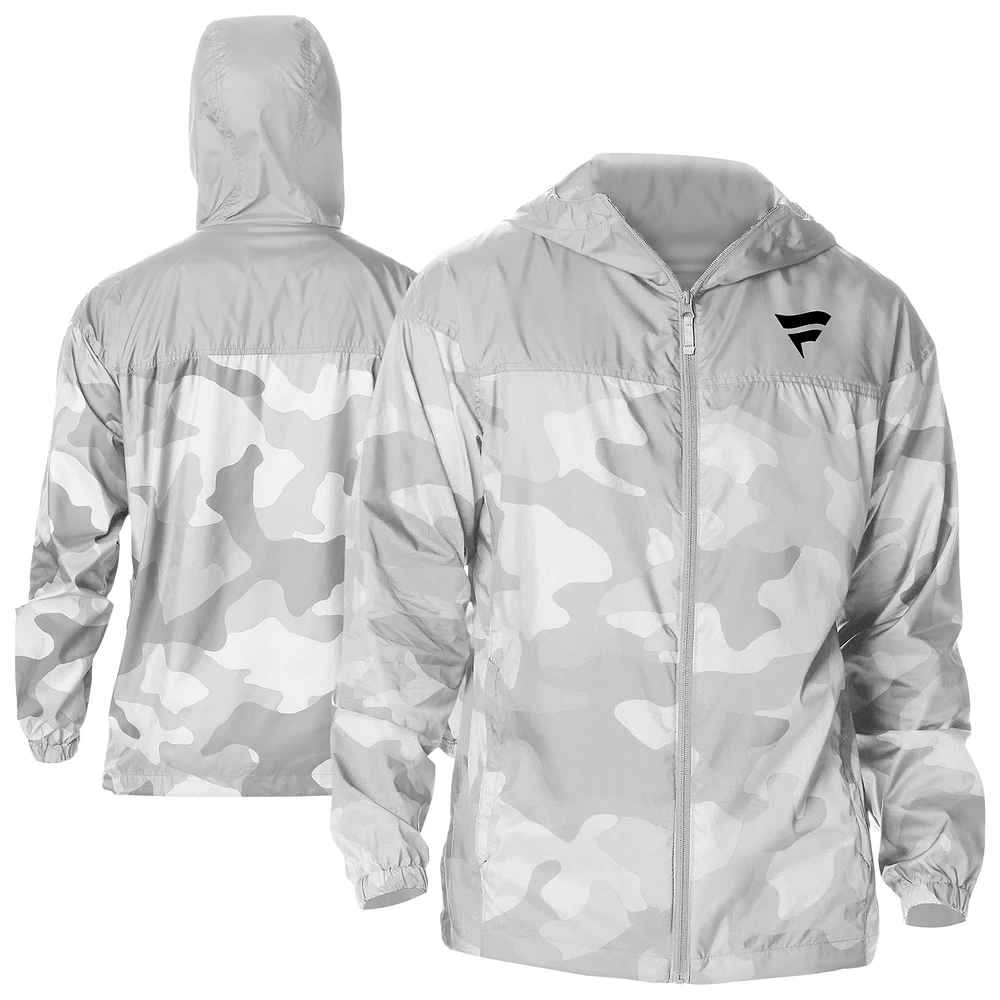 Men's Columbia Fanatics Corporate Camo Flash Challenger Full-Zip Windbreaker Jacket