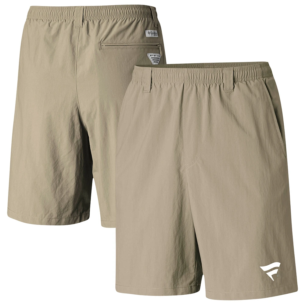 Men's Columbia Tan Fanatics Corporate Backcast Shorts