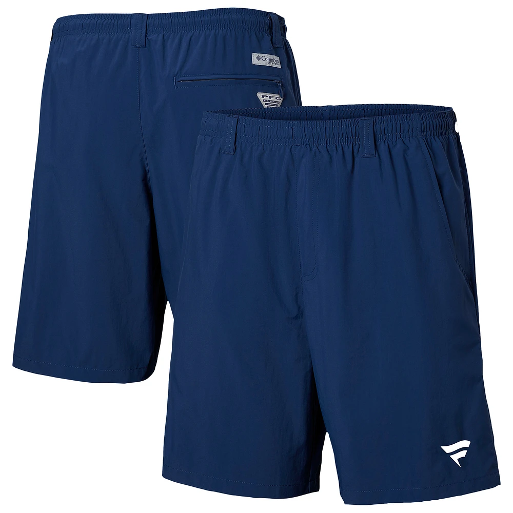Men's Columbia Navy Fanatics Corporate Backcast Shorts