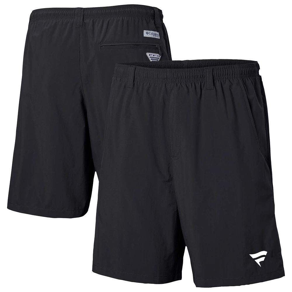 Men's Columbia Black Fanatics Corporate Backcast Shorts