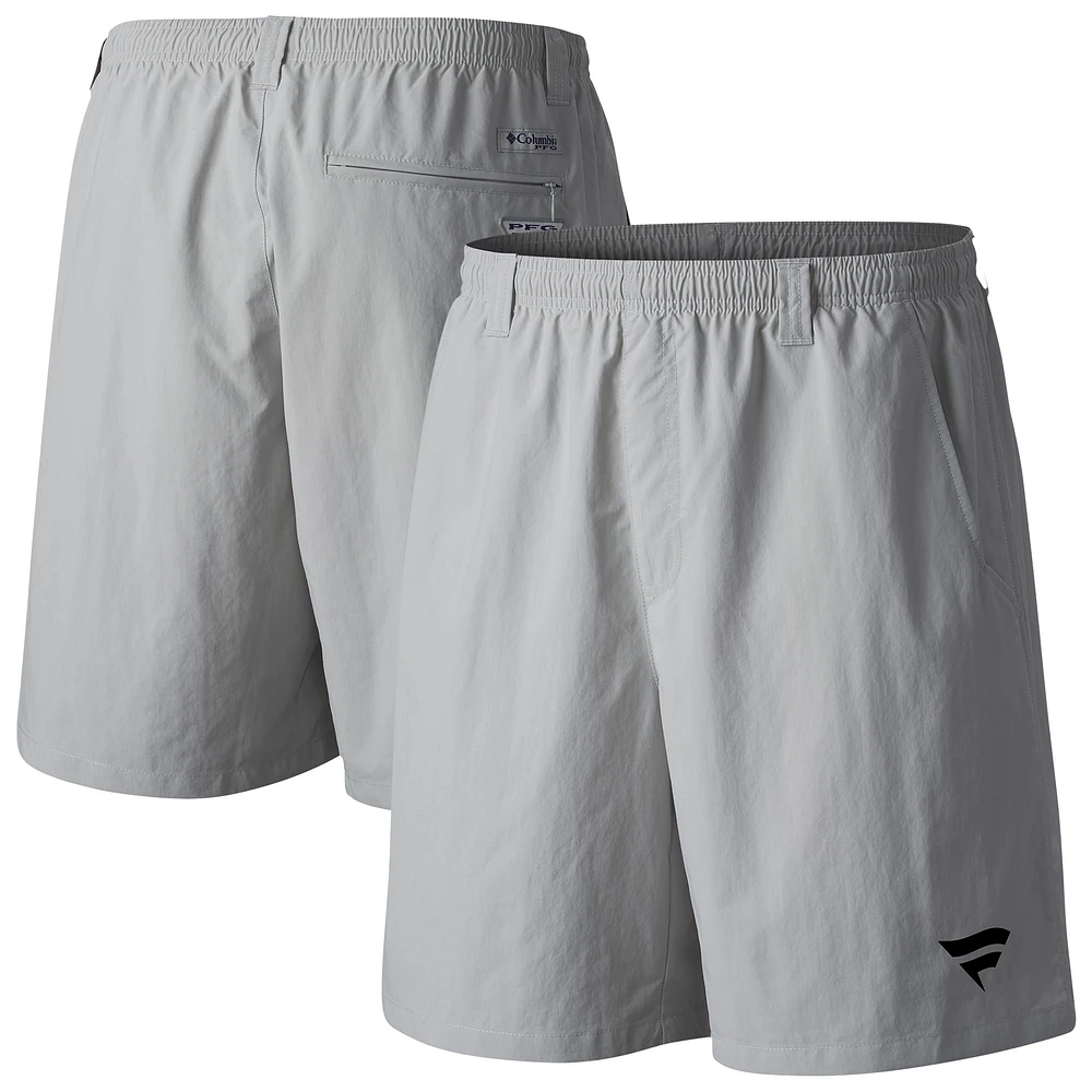 Men's Columbia Gray Fanatics Corporate Backcast Shorts