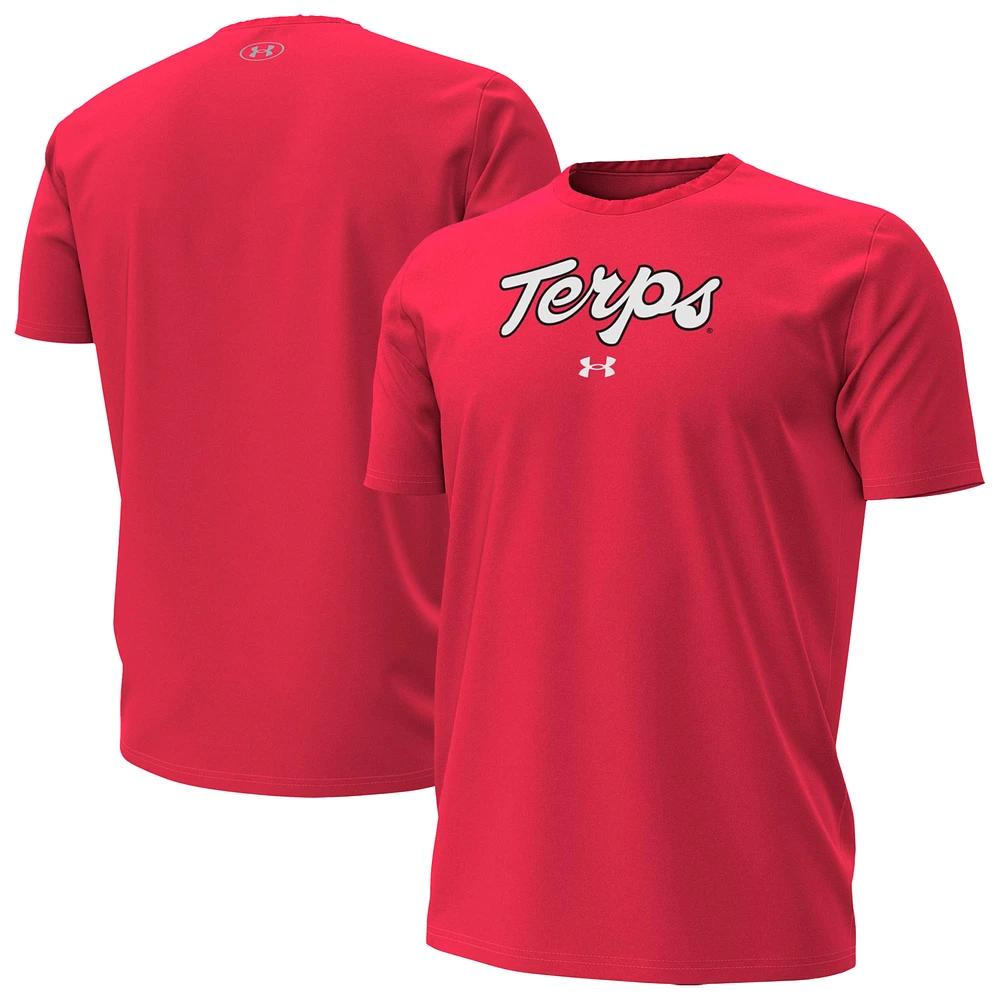 Men's Under Armour Maryland Terrapins Script T-Shirt