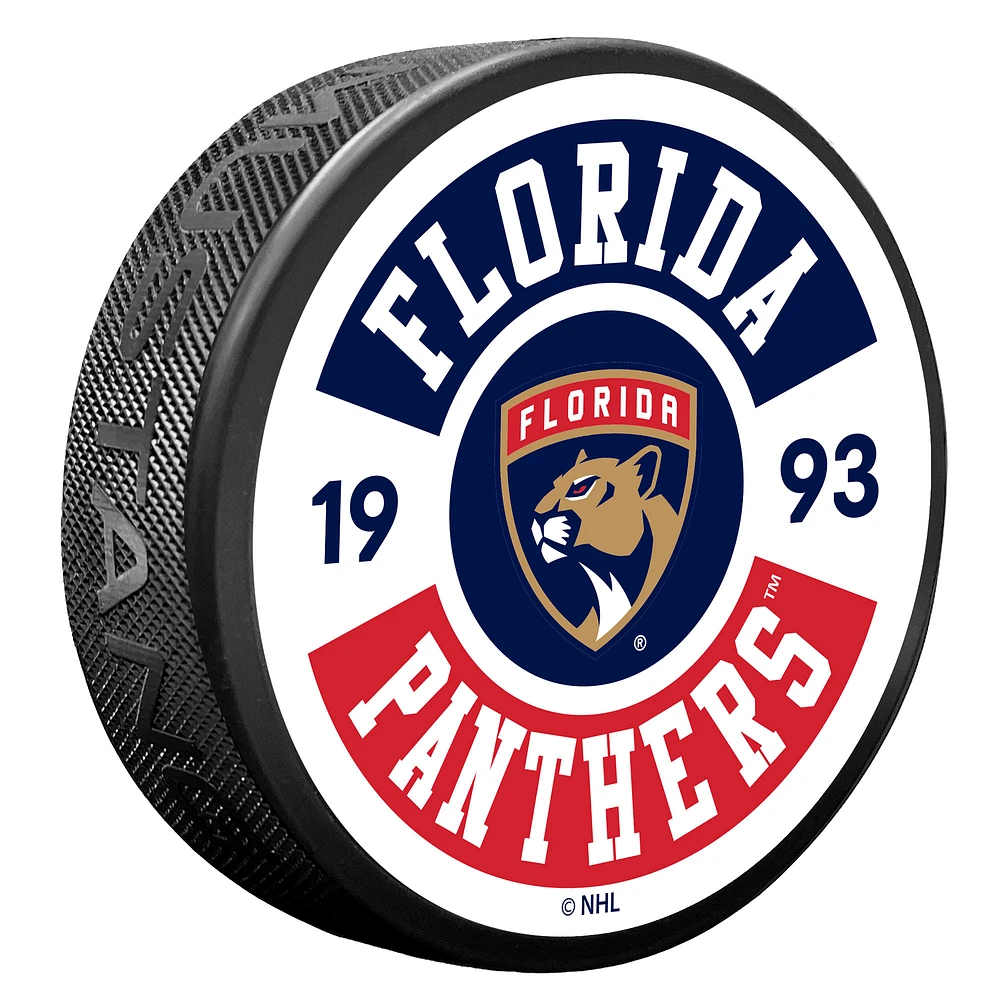 Florida Panthers Cog Hockey Puck