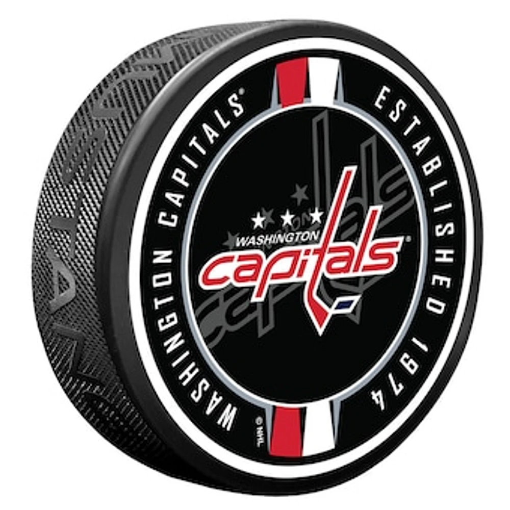 Washington Capitals Ribbon Hockey Puck