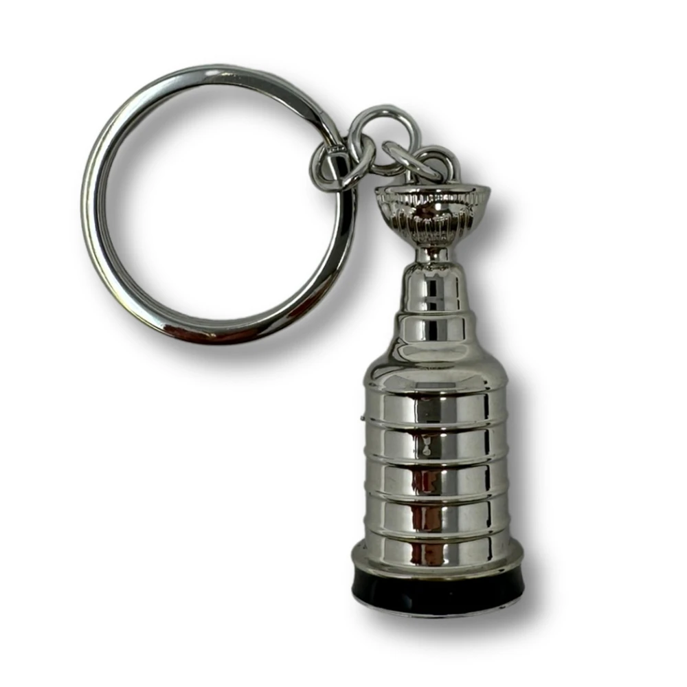 NHL Stanley Cup 3D Chrome Keychain