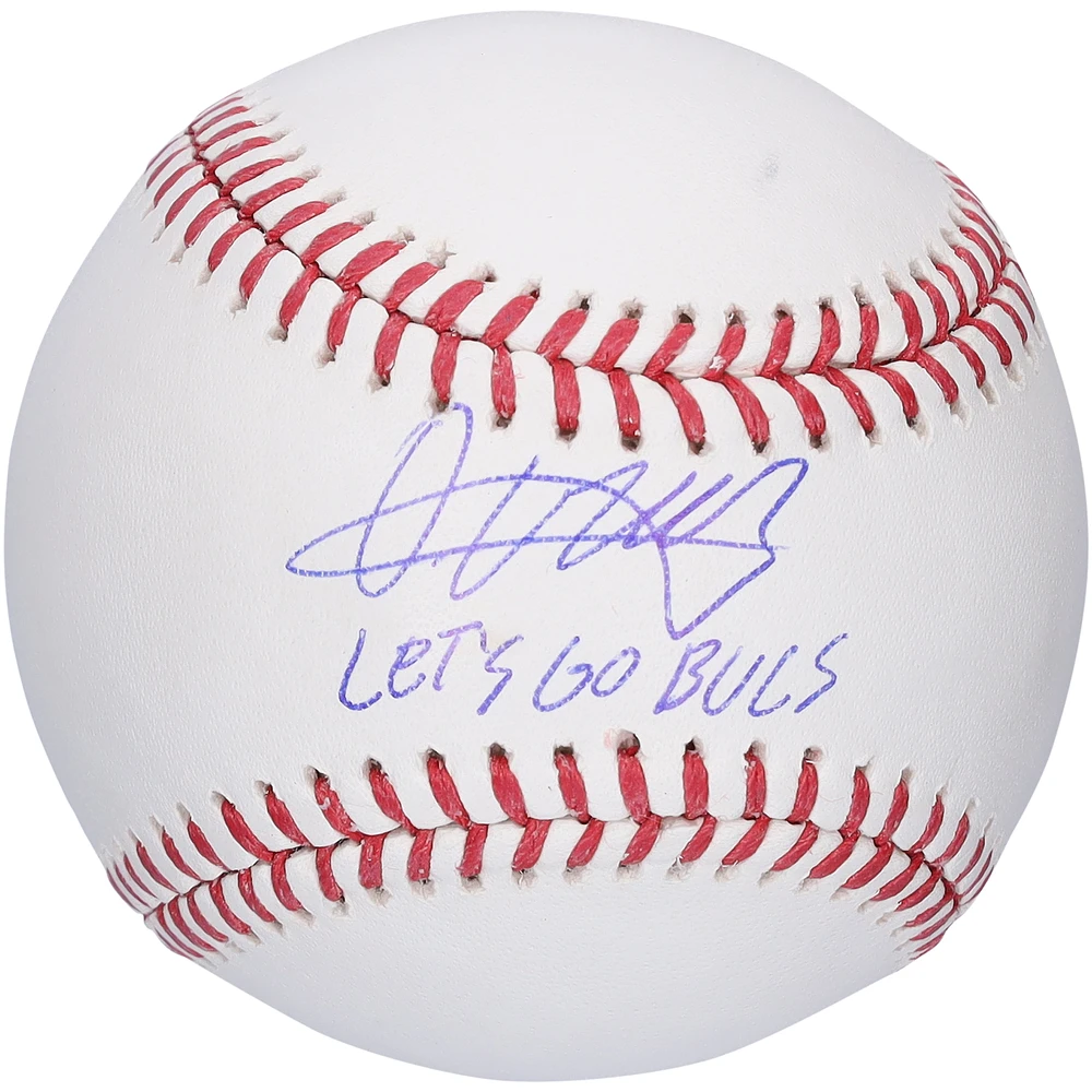 Oneil Cruz Pittsburgh Pirates Autographed Baseball with "Let's Go Bucs" Inscription