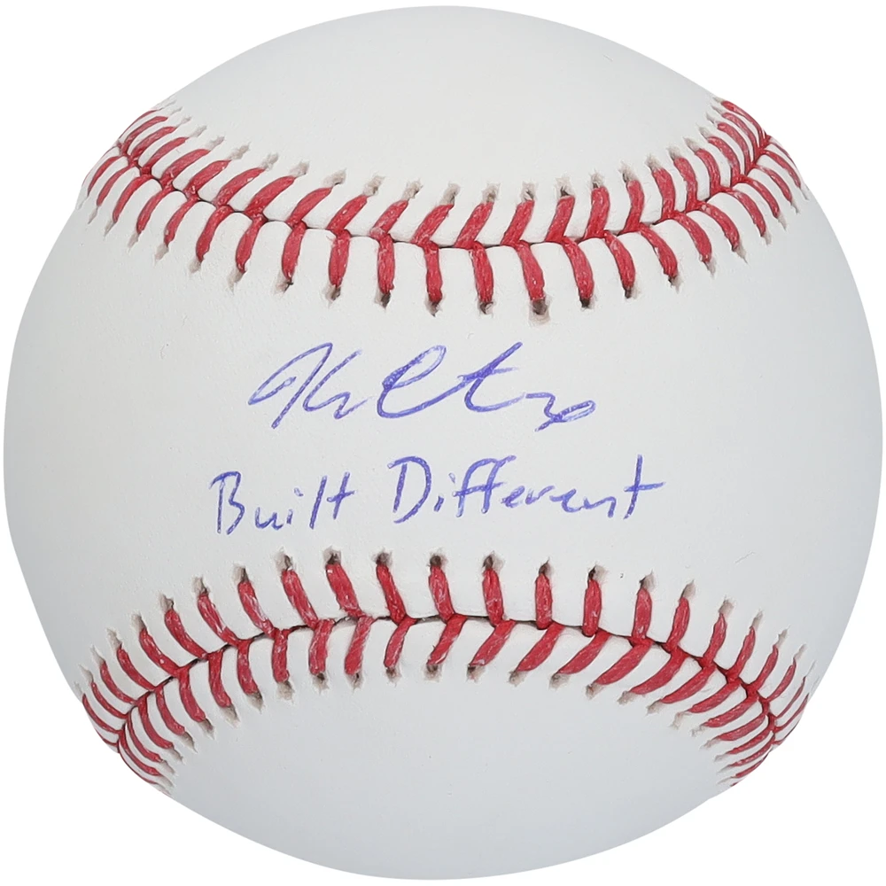 Kerry Carpenter Detroit Tigers Autographed Baseball with "Built Different" Inscription