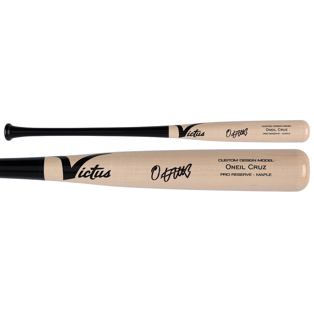 Oneil Cruz Pittsburgh Pirates Autographed Victus Game Model Bat