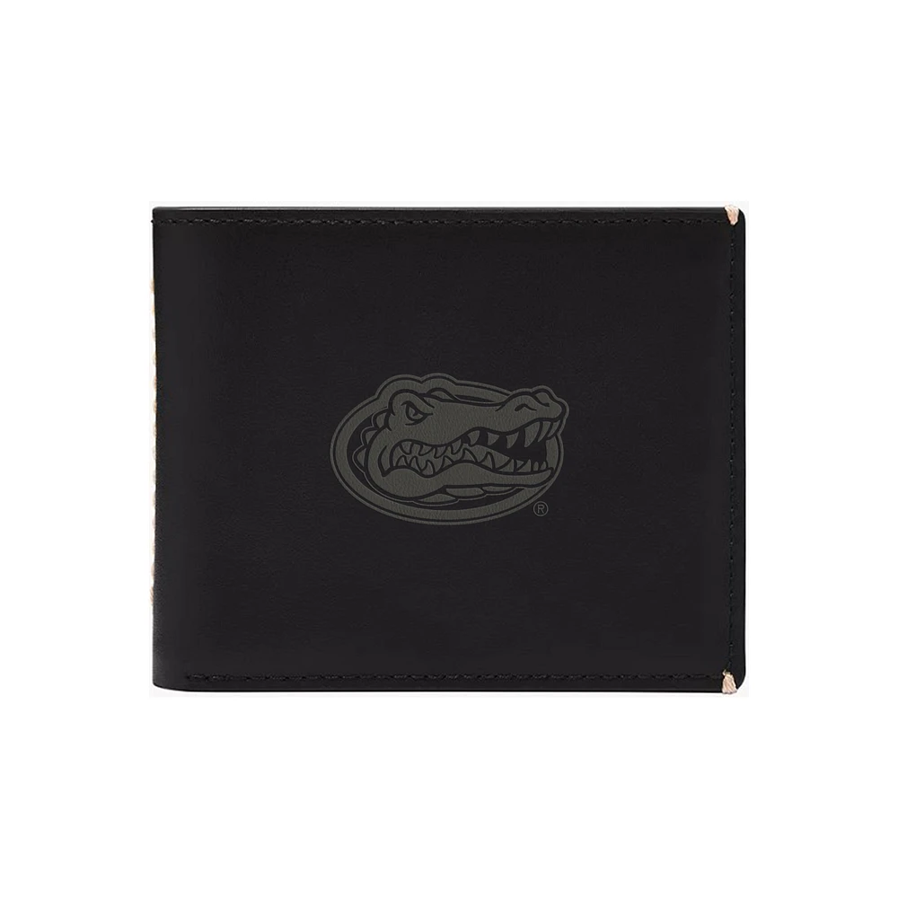 Fossil Florida Gators Westover Leather Bifold Flip Wallet