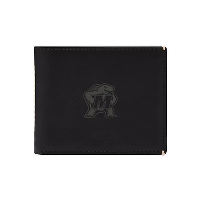 Fossil Maryland Terrapins Westover Leather Bifold Flip Wallet