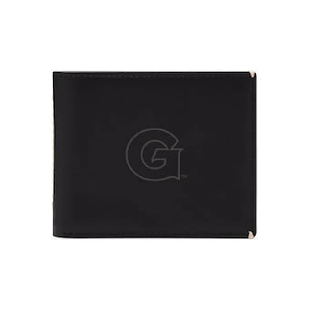 Fossil Georgetown Hoyas Westover Leather Bifold Flip Wallet