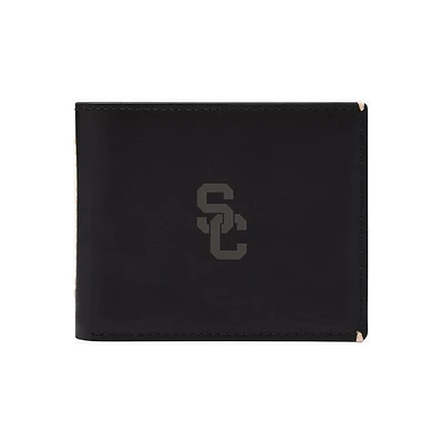 Fossil USC Trojans Westover Leather Bifold Flip Wallet