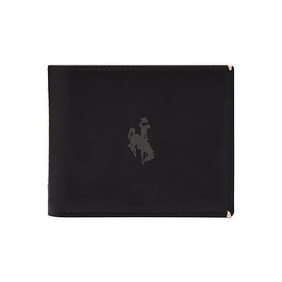 Fossil Wyoming Cowboys Westover Leather Bifold Flip Wallet