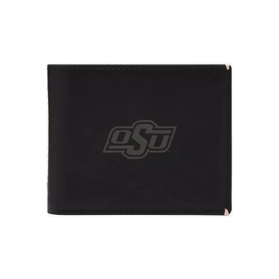 Fossil Oklahoma State Cowboys Westover Leather Bifold Flip Wallet