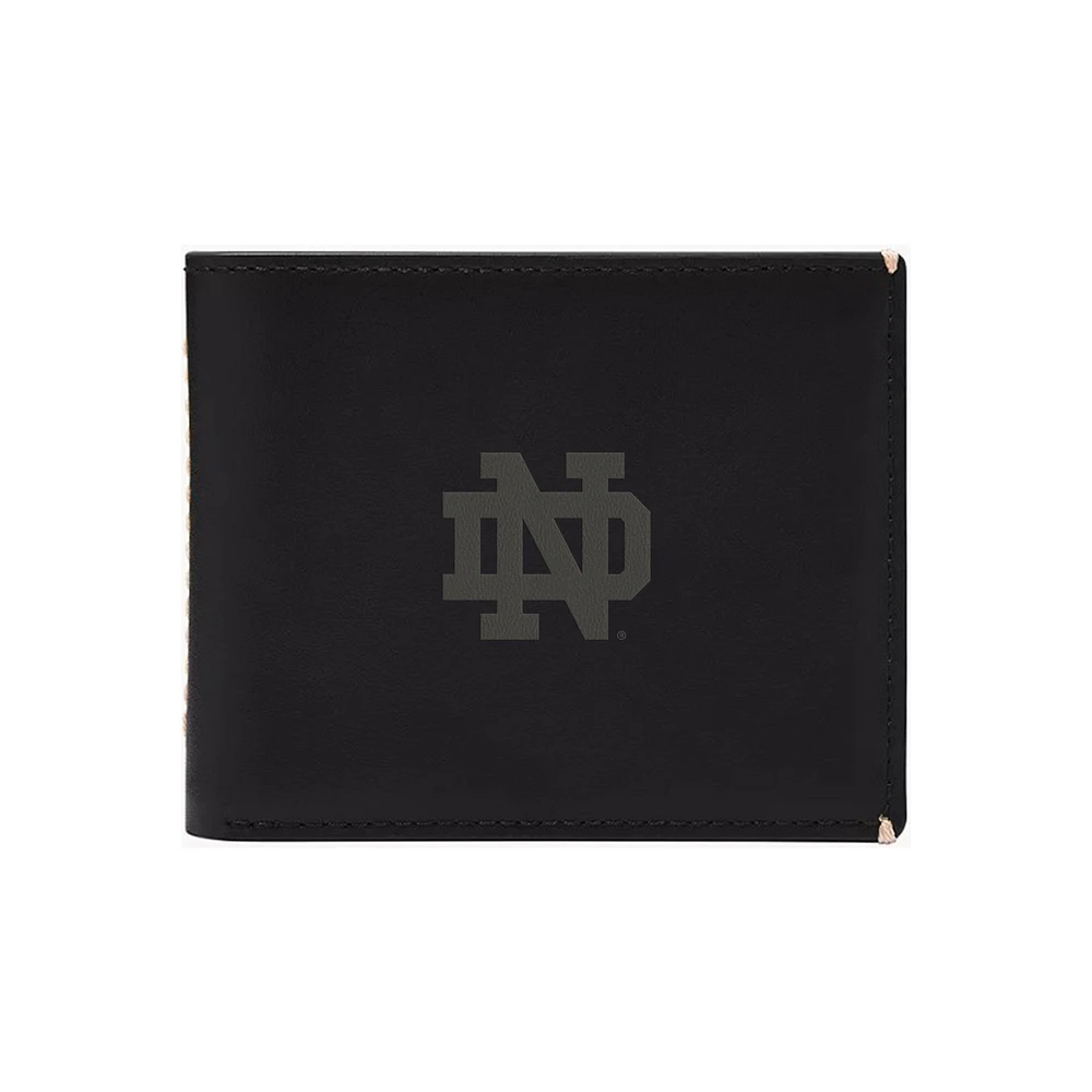 Fossil Notre Dame Fighting Irish Westover Leather Bifold Flip Wallet