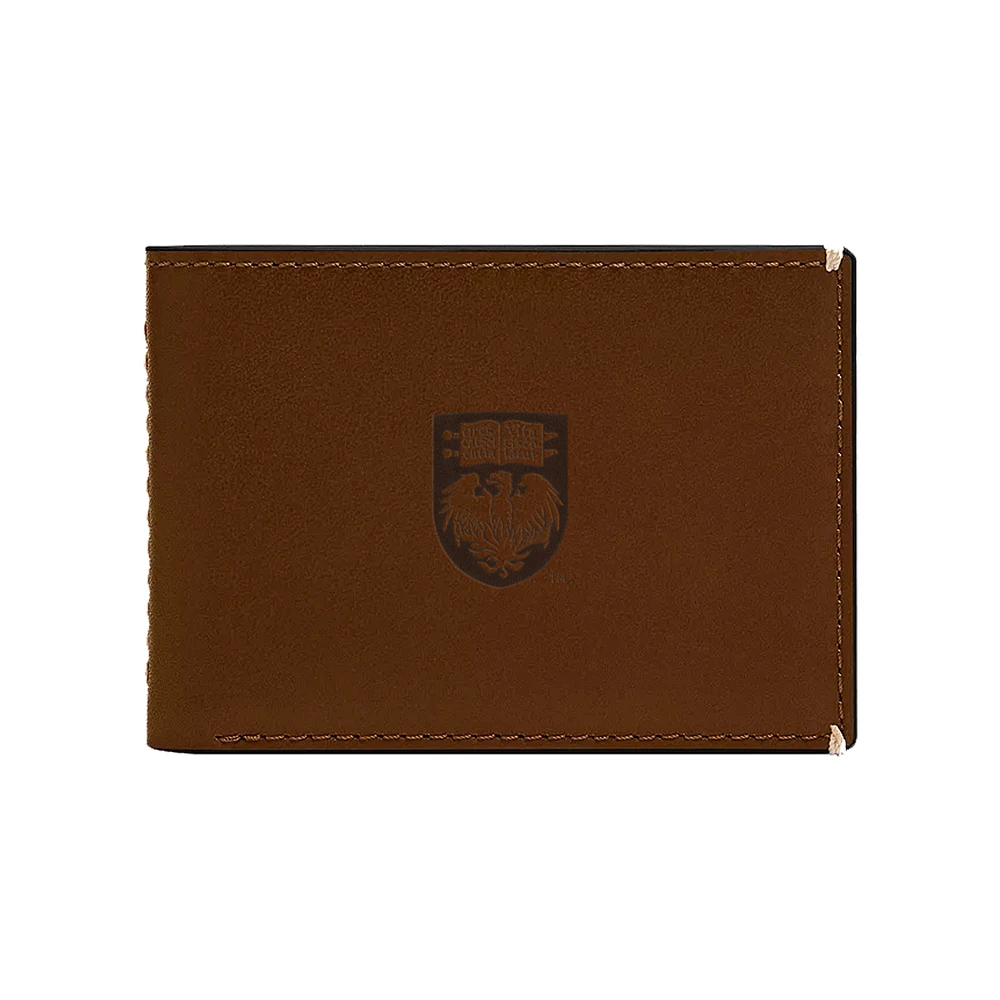 Fossil UChicago Maroons Westover Leather Front Pocket Wallet