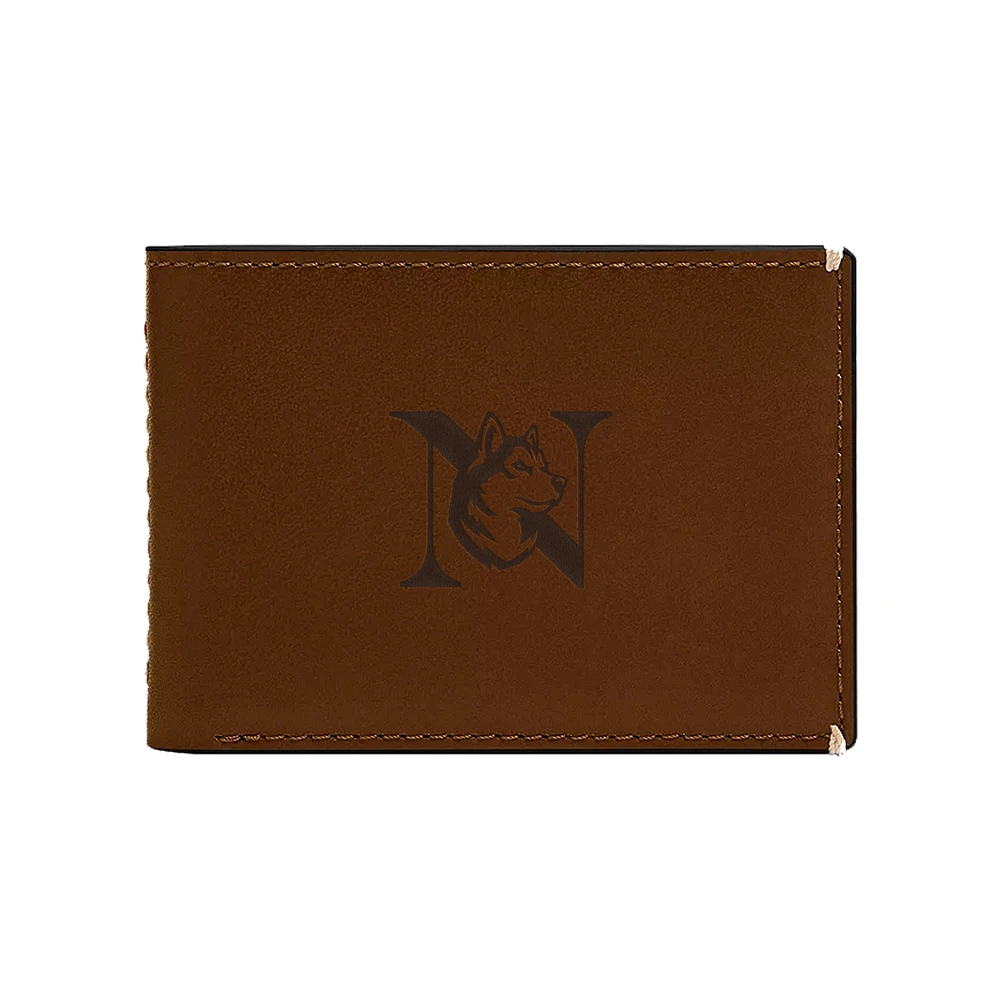 Fossil Northeastern Huskies Westover Leather Front Pocket Wallet