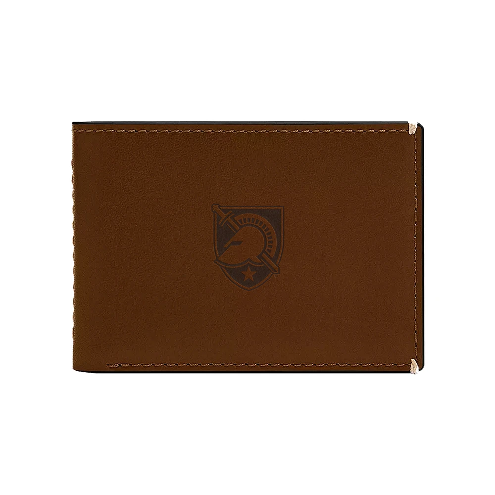 Fossil Army Black Knights Westover Leather Front Pocket Wallet