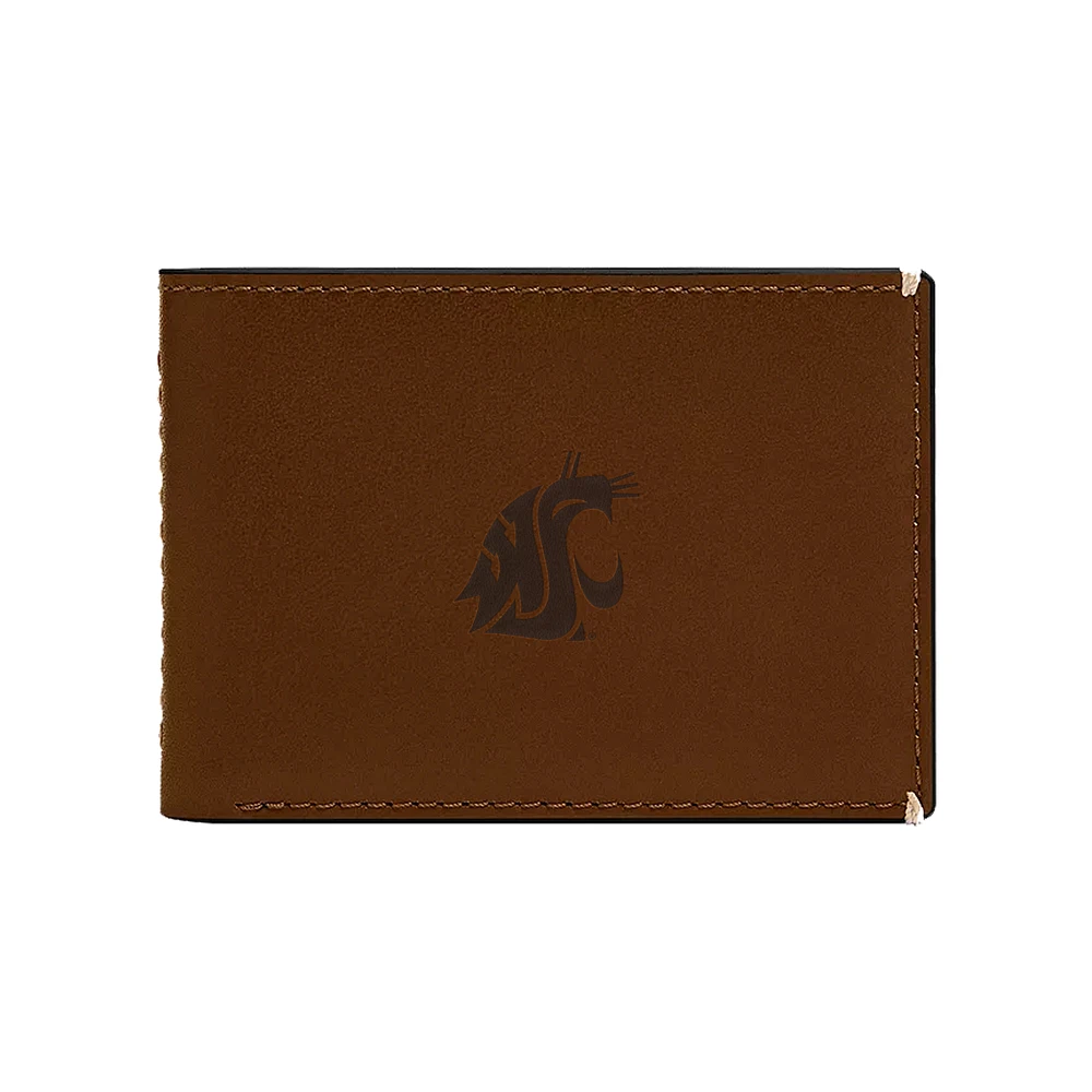 Fossil Washington State Cougars Westover Leather Front Pocket Wallet