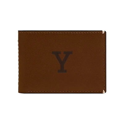 Fossil Yale Bulldogs Westover Leather Front Pocket Wallet