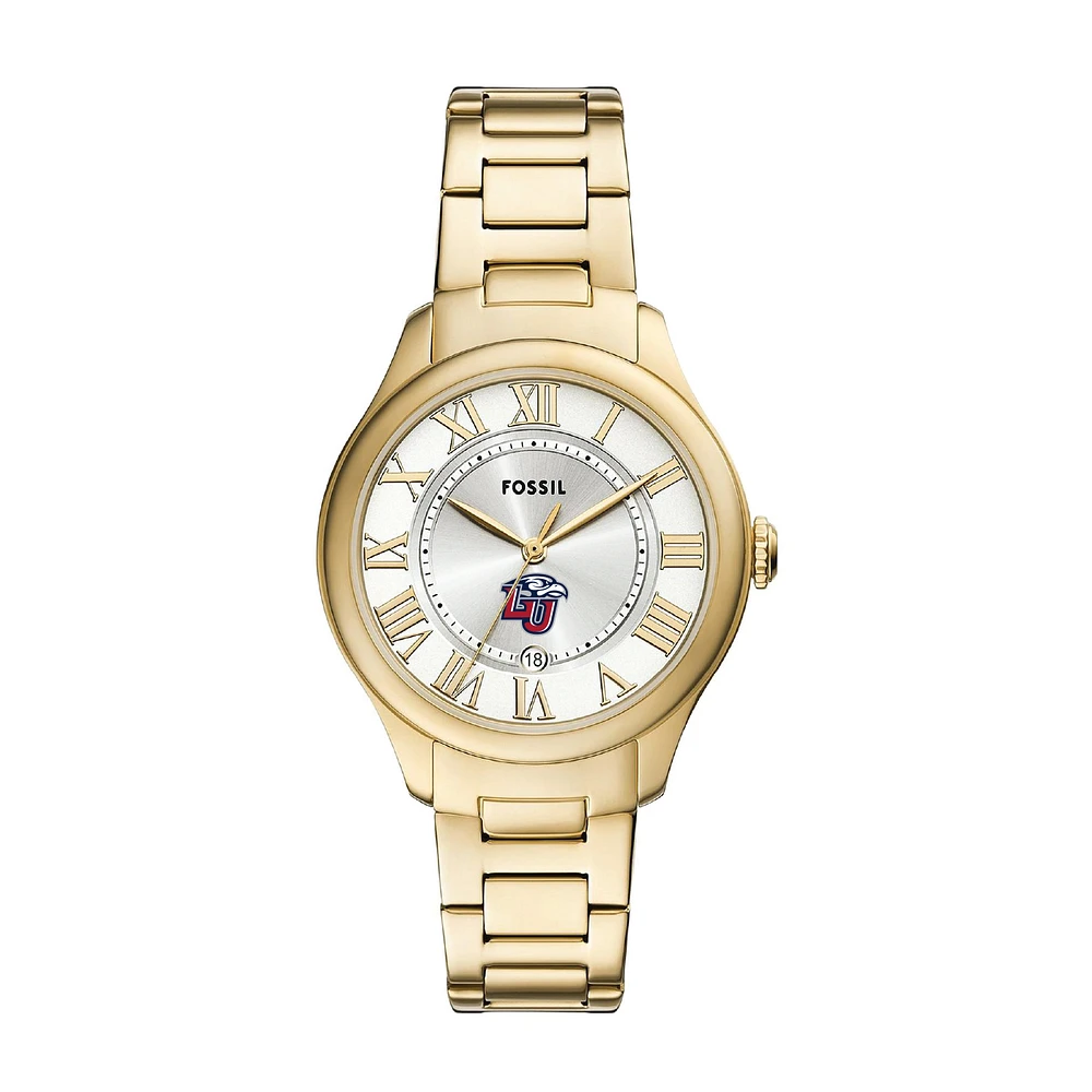 Fossil Liberty Flames Gilmore Gold Stainless Steel Watch