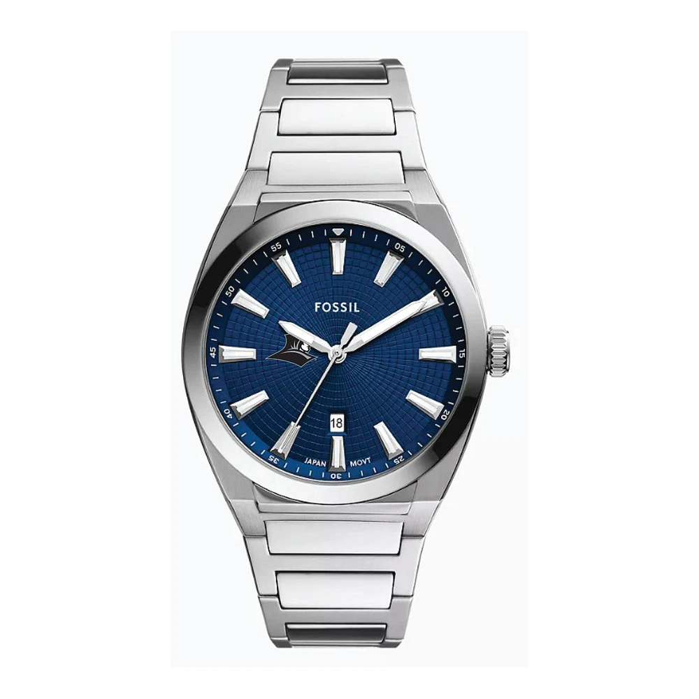 Fossil Providence Friars Everett Three-Hand Date Stainless Steel Watch