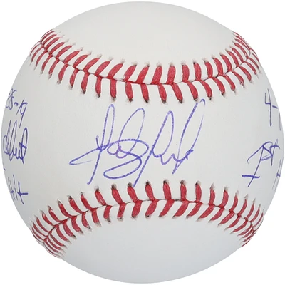 Fernando Tatis Jr. San Diego Padres Autographed Baseball with Multiple Inscriptions - Limited Edition of 10