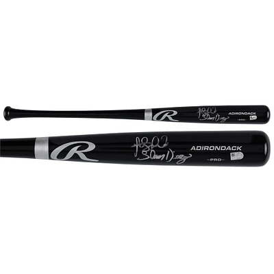 Fernando Tatis Jr. San Diego Padres Autographed Black Rawlings Pro Bat with "Slam Diego" Inscription