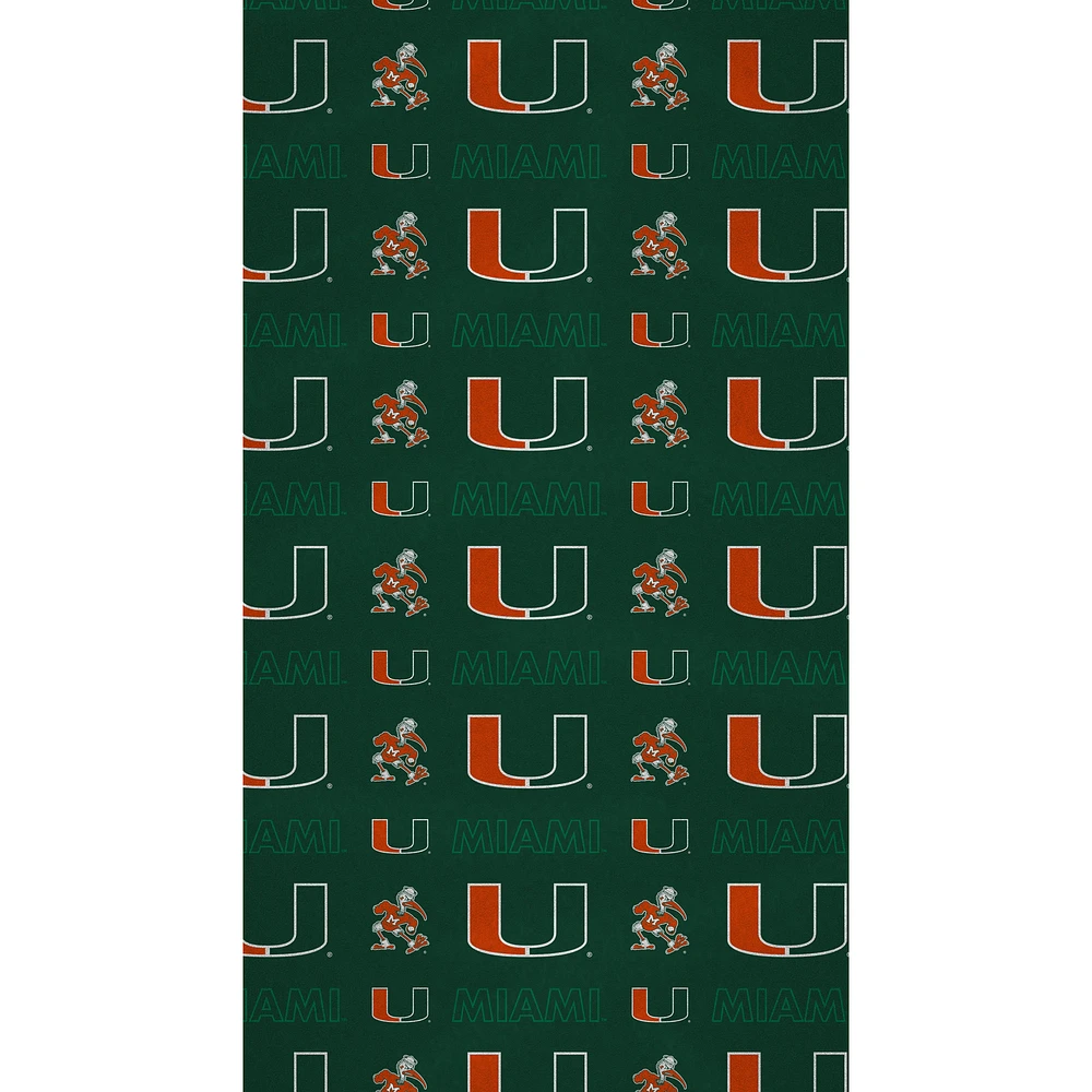 Pegasus Miami Hurricanes 40" x 72" Microfiber Beach Towel