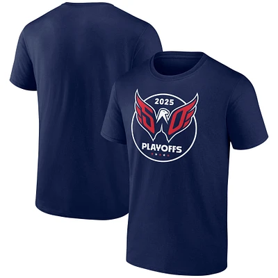 Men's Navy Washington Capitals 2025 Stanley Cup Playoffs T-Shirt