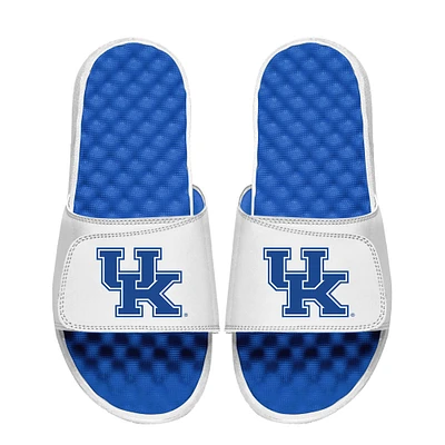 Unisex ISlide White Kentucky Wildcats Primary Logo Slide Sandals