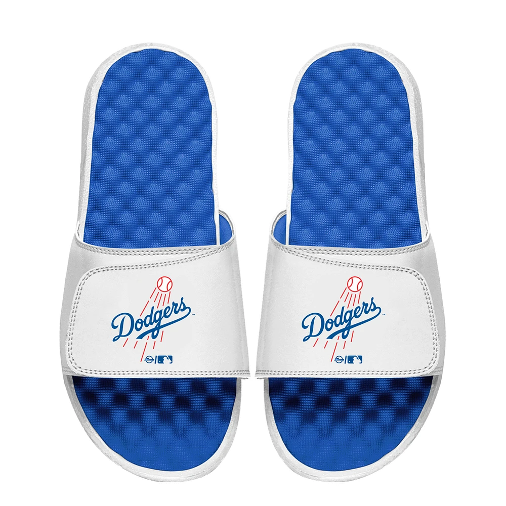 Unisex ISlide White Los Angeles Dodgers Primary Logo Slide Sandals