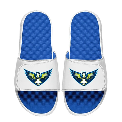 Unisex ISlide White Dallas Wings Primary Logo Slide Sandals