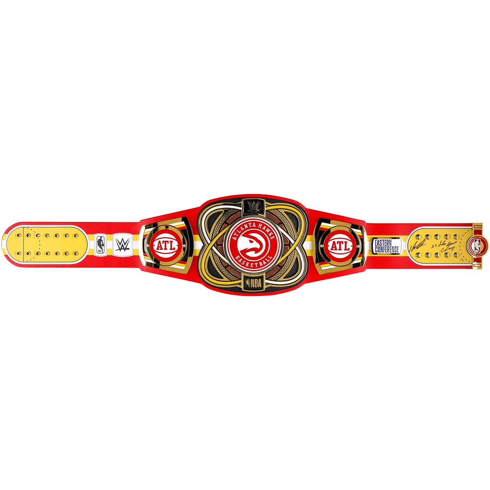 Dominique Wilkins Atlanta Hawks Autographed WWE Legacy Title Belt with "2X Slam Dunk Champ" Inscription