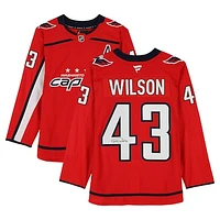 Tom Wilson Washington Capitals Autographed Fanatics Premium Jersey